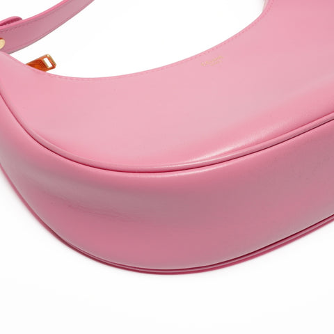 CELINE Ava Leather Hobo Handbag pink WS24642