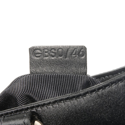 CELINE Mini Micro Boogie Satin Handbag black WS24644