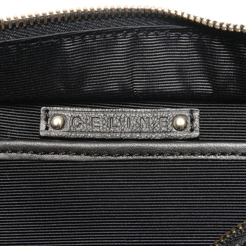 CELINE Mini Micro Boogie Satin Handbag black WS24644