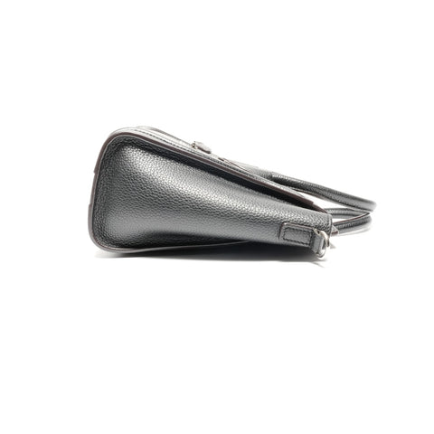 CELINE Luggage Nano Leather Handbag black WS24645