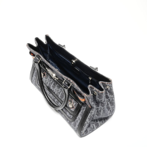 Christian Dior Denim Trotter Handbag Navy WS24647