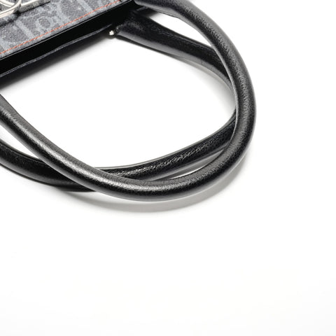 Christian Dior Denim Trotter Handbag Navy WS24647