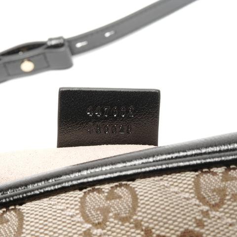 GUCCI GG Marmont GG canvas camera bag Shoulder Bag Brown WS24650