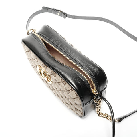 GUCCI GG Marmont GG canvas camera bag Shoulder Bag Brown WS24650