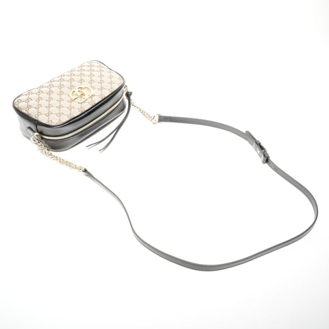 GUCCI GG Marmont GG canvas camera bag Shoulder Bag Brown WS24650