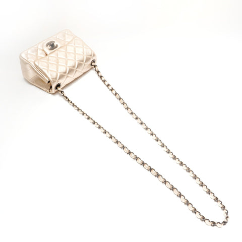 CHANEL Mini Matelasse Chain 31 Square 2020-2021 Shoulder Bag gold WS24656