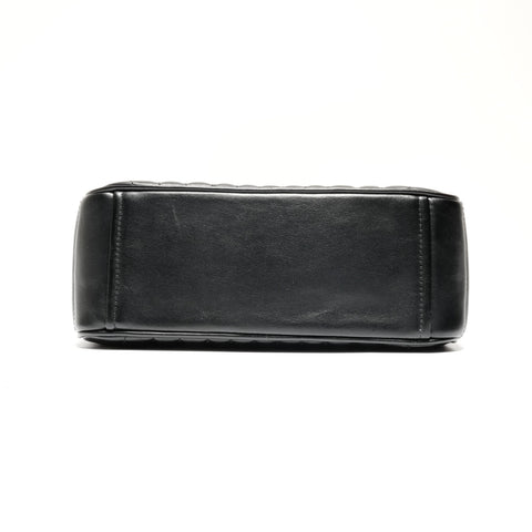 PRADA Diagram Camera Bag Leather Chain Shoulder Bag black WS24664