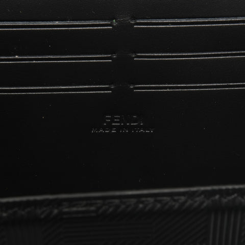 FENDI Baguette Soft Trunk 2way Camera Shoulder Bag black WS24665