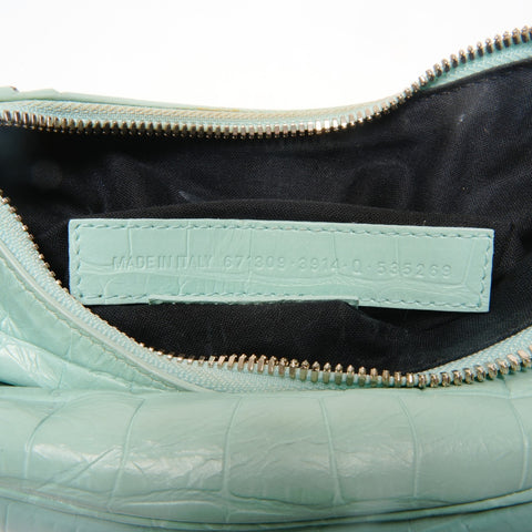 BALENCIAGA Le Cagole XS Mint Shoulder Bag green WS24666