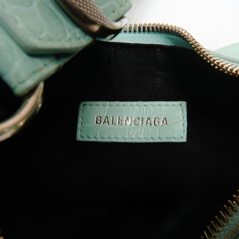 BALENCIAGA Le Cagole XS Mint Shoulder Bag green WS24666