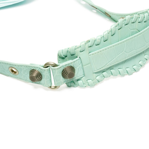 BALENCIAGA Le Cagole XS Mint Shoulder Bag green WS24666