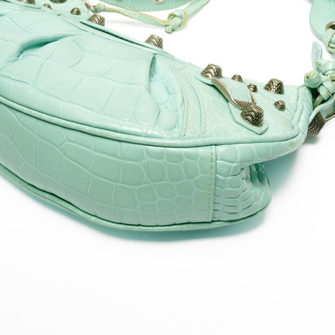 BALENCIAGA Le Cagole XS Mint Shoulder Bag green WS24666