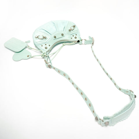 BALENCIAGA Le Cagole XS Mint Shoulder Bag green WS24666