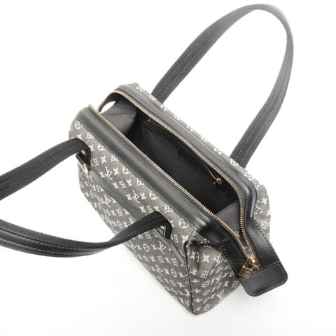 LOUIS VUITTON 2005 Monogram Mini Josephine PM Handbag black WS24667