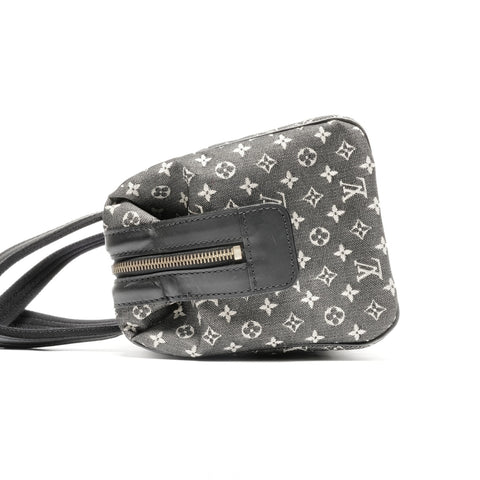 LOUIS VUITTON 2005 Monogram Mini Josephine PM Handbag black WS24667