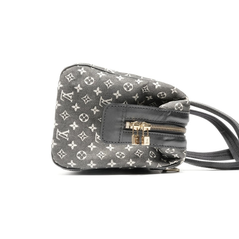 LOUIS VUITTON 2005 Monogram Mini Josephine PM Handbag black WS24667