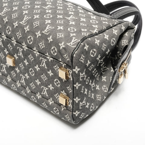 LOUIS VUITTON 2005 Monogram Mini Josephine PM Handbag black WS24667