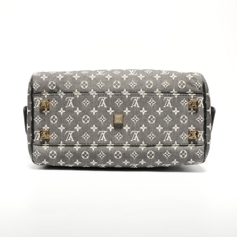 LOUIS VUITTON 2005 Monogram Mini Josephine PM Handbag black WS24667