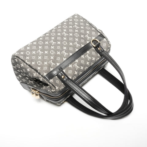 LOUIS VUITTON 2005 Monogram Mini Josephine PM Handbag black WS24667
