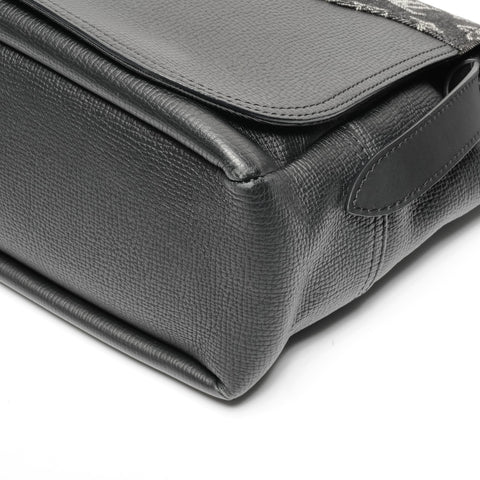 LOUIS VUITTON Monogram Denim BUZA TOKYO NIGO Collaboration Shoulder Bag black WS24668