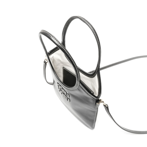 Miu Miu Ivy Leather Mini Handbag black WS24670