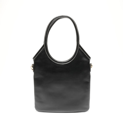 Miu Miu Ivy Leather Mini Handbag black WS24670