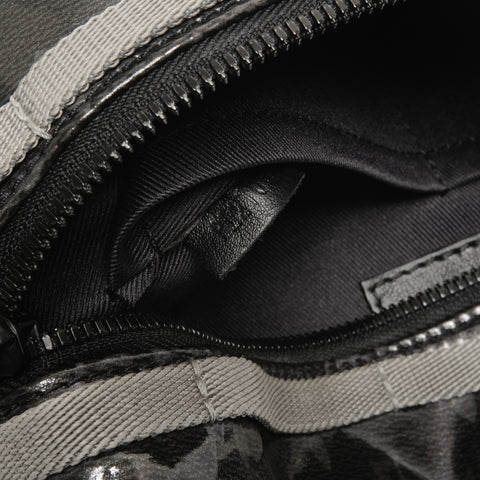 LOUIS VUITTON 2018 Monogram Eclipse Glaze Messenger PM Shoulder Bag black WS24672