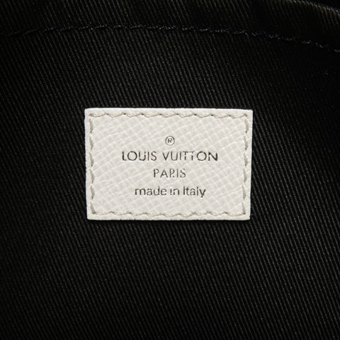 LOUIS VUITTON Monogram Taiga Rama Outdoor Messenger Bag PM Shoulder Bag white WS24673