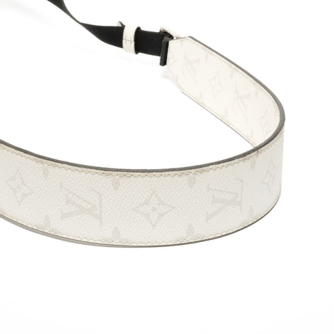 LOUIS VUITTON Monogram Taiga Rama Outdoor Messenger Bag PM Shoulder Bag white WS24673