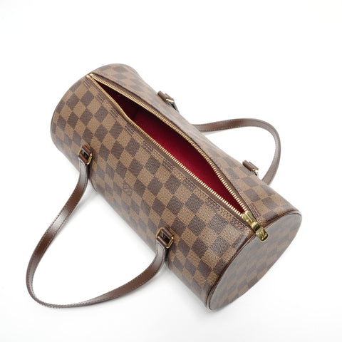 LOUIS VUITTON 2008 Damier Papillon 30 Shoulder Bag Brown WS24674