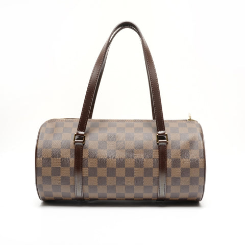 LOUIS VUITTON 2008 Damier Papillon 30 Shoulder Bag Brown WS24674