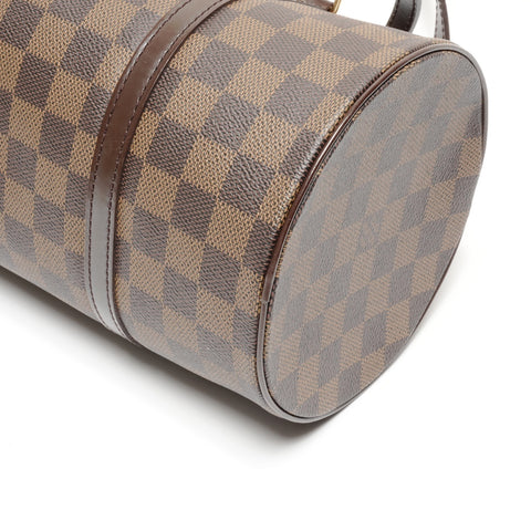 LOUIS VUITTON 2008 Damier Papillon 30 Shoulder Bag Brown WS24674