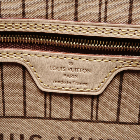 LOUIS VUITTON Monogram Neverfull MM Tote Bag Brown WS24675