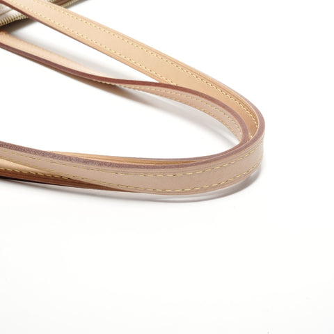 LOUIS VUITTON 2016 Damier Azur Totally MM Tote Bag white WS24676