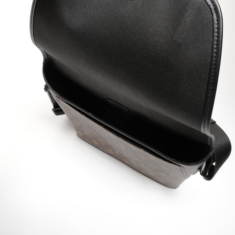LOUIS VUITTON 2020 Monogram Macassar Magnetic Messenger Bag Umhängetasche Braun WS24677
