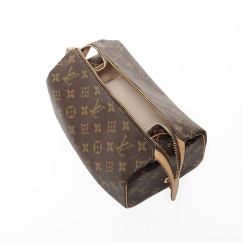 LOUIS VUITTON Monogram Truth Pat Presion Pouch Brown WS24678