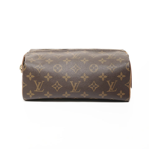LOUIS VUITTON Monogram Truth Pat Presion Pouch Brown WS24678