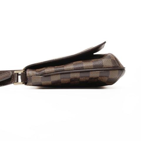 LOUIS VUITTON 2004 Damier Musette Tango Long Shoulder Shoulder Bag Brown WS24679