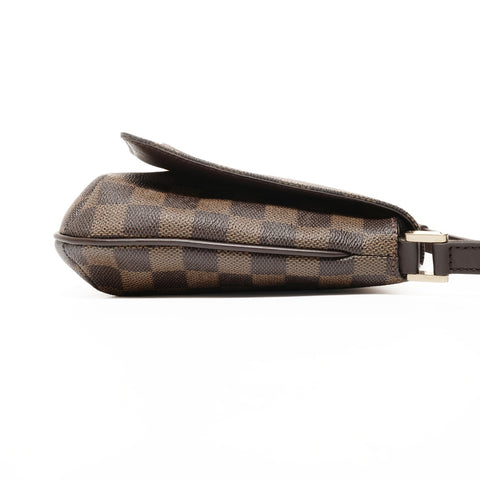 LOUIS VUITTON 2004 Damier Musette Tango Long Shoulder Shoulder Bag Brown WS24679