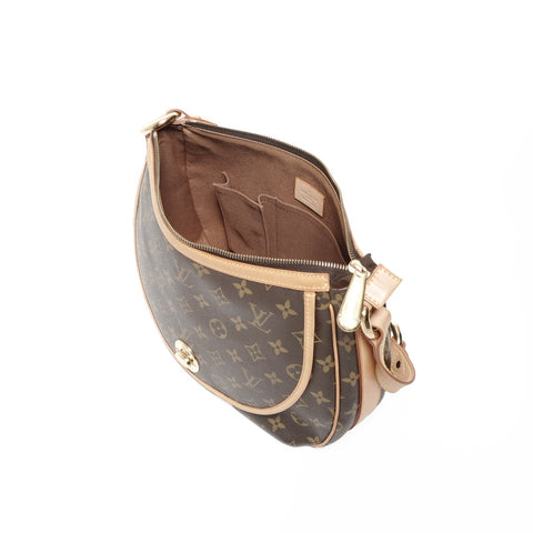 LOUIS VUITTON 2006 Tolum PM Monogram Shoulder Bag Brown WS24680
