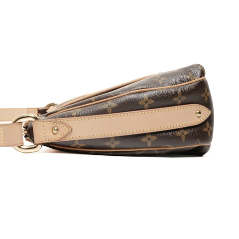 LOUIS VUITTON 2006 Tolum PM Monogram Shoulder Bag Brown WS24680