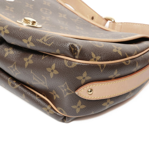 LOUIS VUITTON 2006 Tolum PM Monogram Shoulder Bag Brown WS24680