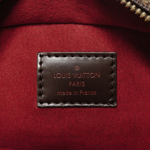 LOUIS VUITTON 2008 Damier Manhattan PM Handbag Brown WS24681