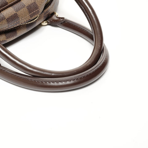 LOUIS VUITTON 2008 Damier Manhattan PM Handbag Brown WS24681