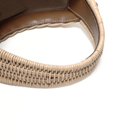 Miu Miu Basket bag 2way Handbag beige WS24684