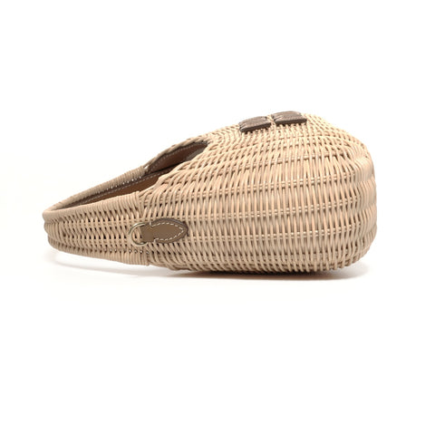 Miu Miu Basket bag 2way Handbag beige WS24684