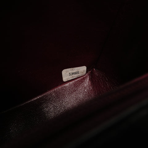 CHANEL No. 3 Diana Small Lambskin 1994-1996 Shoulder Bag black WS24692