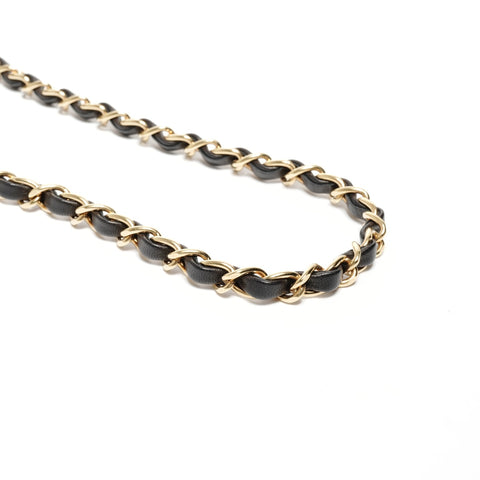 CHANEL No. 3 Diana Small Lambskin 1994-1996 Shoulder Bag black WS24692