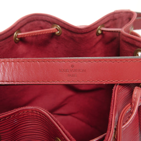 LOUIS VUITTON 1995 Epi Noe Shoulder Bag Red WS24694