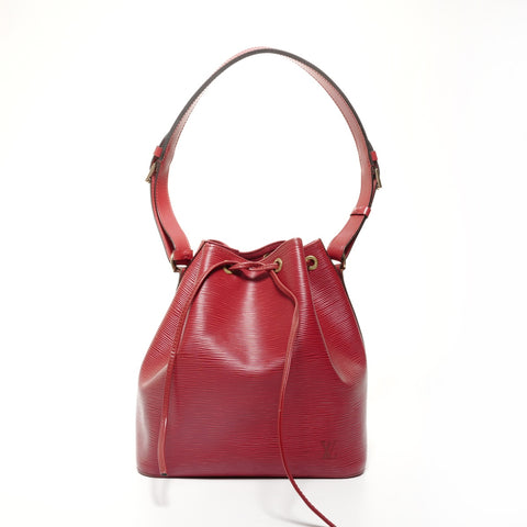 LOUIS VUITTON 1995 Epi Noe Shoulder Bag Red WS24694